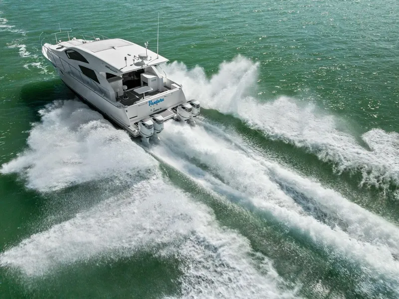 Slide: The Image of 2018 Outboard Express Catamaran 47 - 5995929