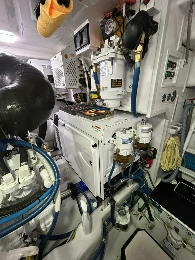 Slide: The Image of Viking 54 - REVELRY - Engine Room 2023 Viking 54 Open - REVELRY - 7677554