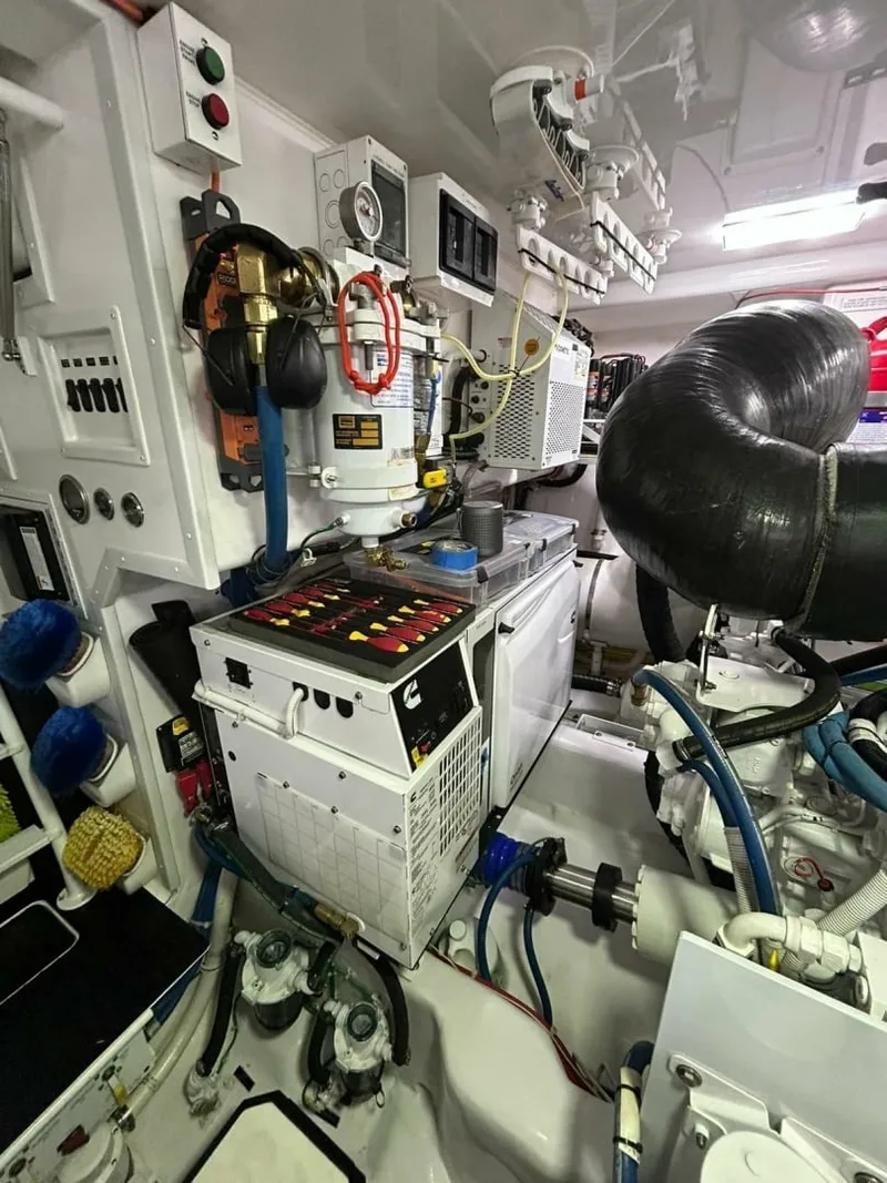 Slide: The Image of Viking 54 - REVELRY - Engine Room 2023 Viking 54 Open - REVELRY - 7677556