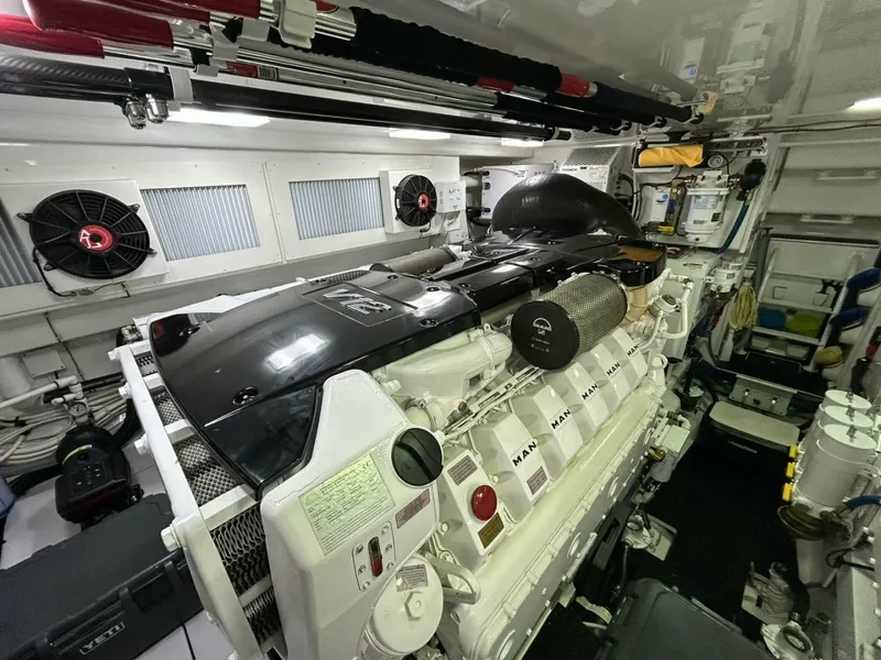 Slide: The Image of Viking 54 - REVELRY - Engine Room 2023 Viking 54 Open - REVELRY - 7677558