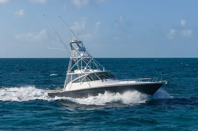 Slide: The Image of Viking 54 - REVELRY - Exterior Profile 2023 Viking 54 Open - REVELRY - 7677559