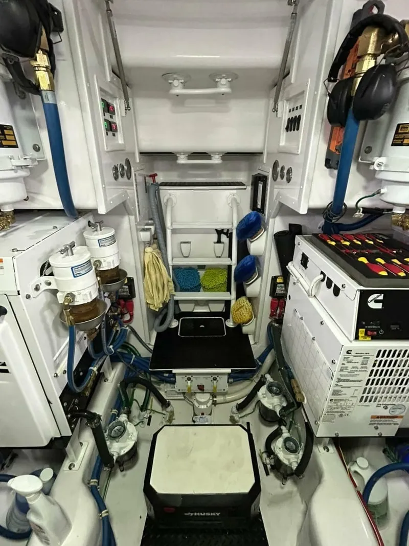 Slide: The Image of Viking 54 - REVELRY - Engine Room 2023 Viking 54 Open - REVELRY - 7677555