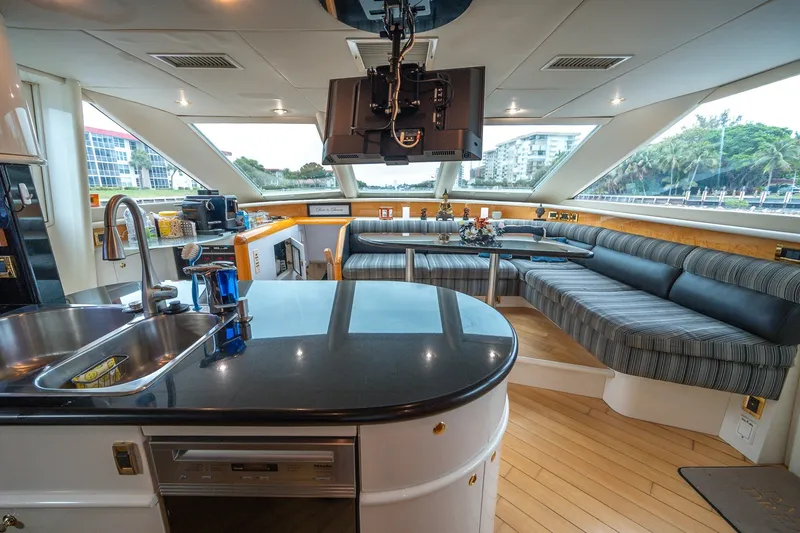 Slide: The Image of Lazzara 76 - Dare to Dream - Galley 2000 / 2014 76’ Lazzara Skybridge - Dare to Dream - 5999481