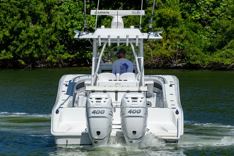 Slide: The Image of Yellowfin 34 - Exterior Profile 2023 Yellowfin 34 Offshore - 7680833