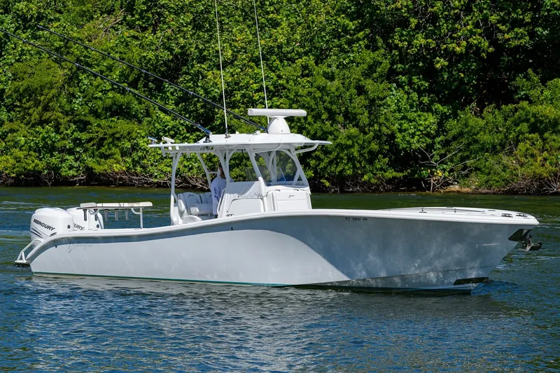 Slide: The Image of Yellowfin 34 - Exterior Profile 2023 Yellowfin 34 Offshore - 7680828