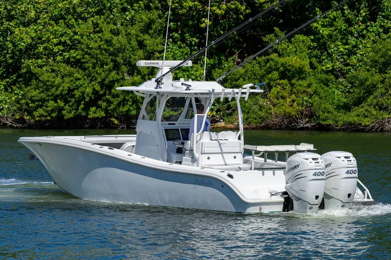 Slide: The Image of Yellowfin 34 - Exterior Profile 2023 Yellowfin 34 Offshore - 7680832