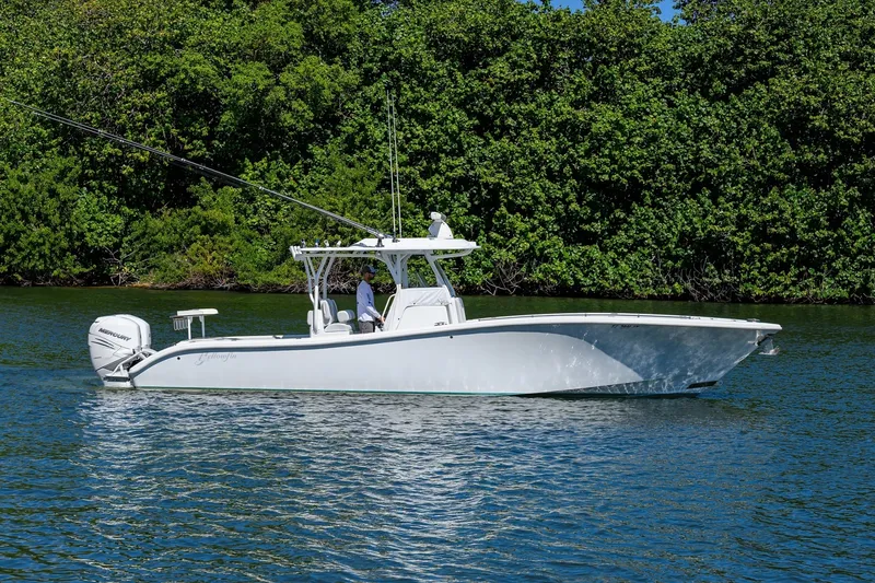 Slide: The Image of Yellowfin 34 - Exterior Profile 2023 Yellowfin 34 Offshore - 7680827