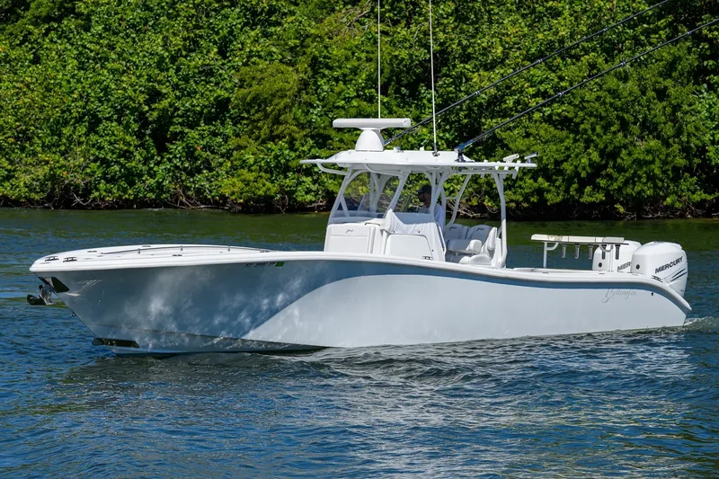 Slide: The Image of Yellowfin 34 - Exterior Profile 2023 Yellowfin 34 Offshore - 7680831