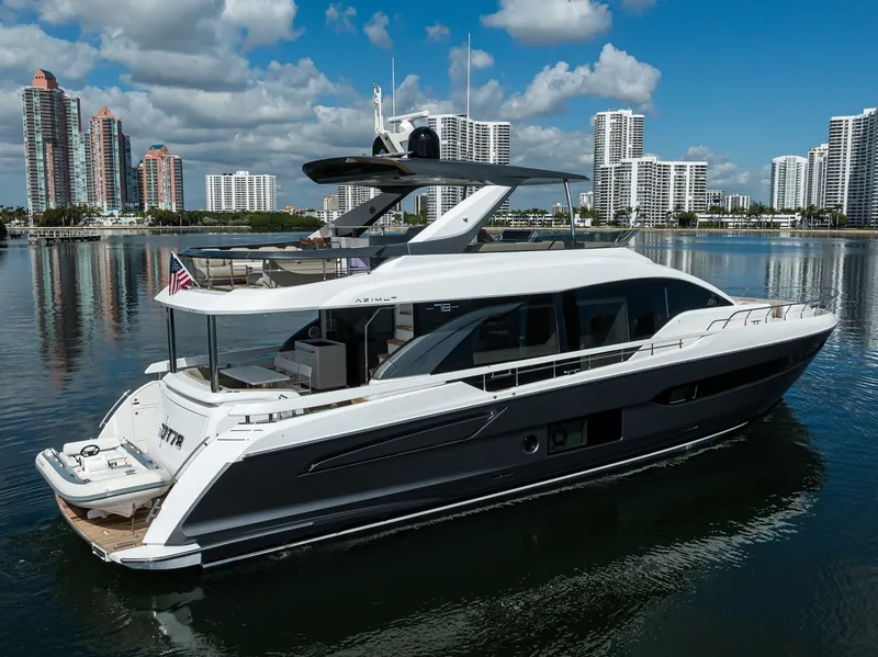 Slide: The Image of Azimut 78 - DT78 - Exterior Profile 2024 Azimut 78 Fly - DT78 - 7674059