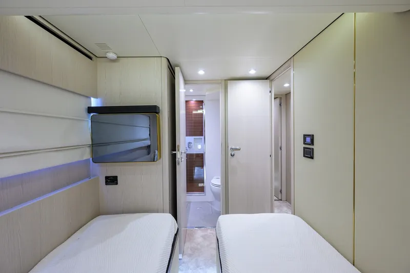 Slide: The Image of Azimut 78 - DT78 - Guest Stateroom 2024 Azimut 78 Fly - DT78 - 7674004