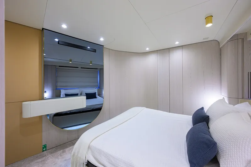 Slide: The Image of Azimut 78 - DT78 - Forward Stateroom 2024 Azimut 78 Fly - DT78 - 7674000