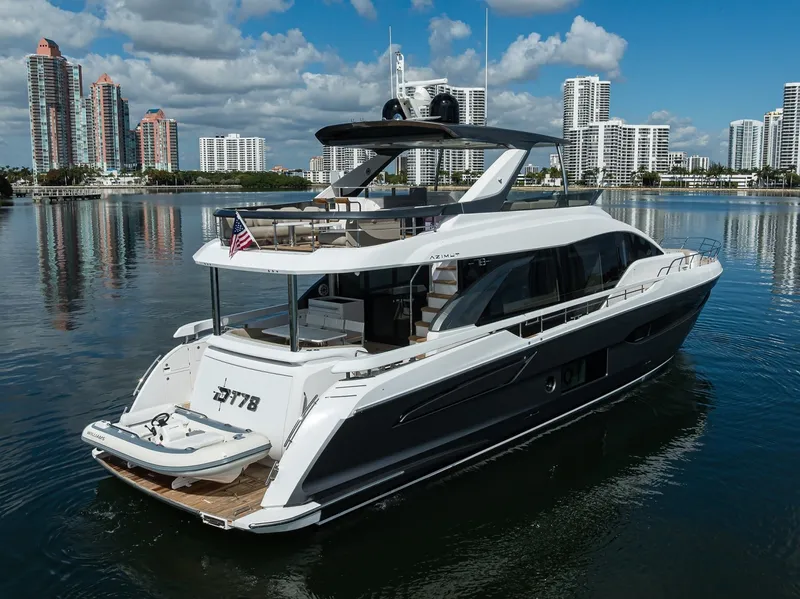 Slide: The Image of Azimut 78 - DT78 - Exterior Profile 2024 Azimut 78 Fly - DT78 - 7674058