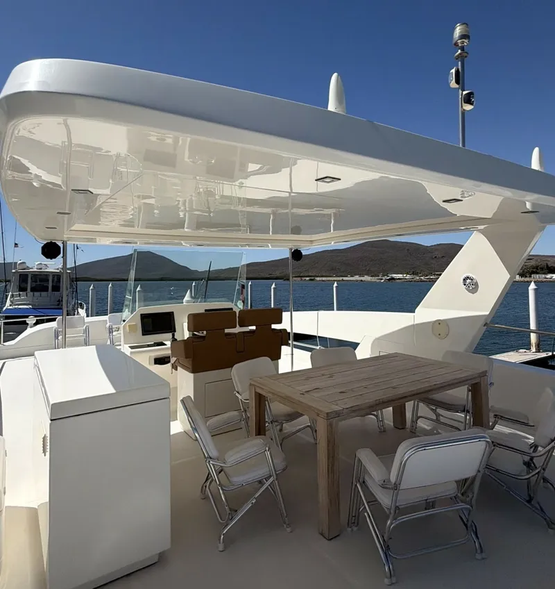 Slide: The Image of Flybridge Entertainment 2018 54' Overblue Power Catamaran For Sale - 6002971