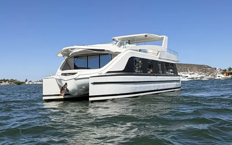 Slide: The Image of Port Bow 2018 54' Overblue Power Catamaran For Sale - 6002960