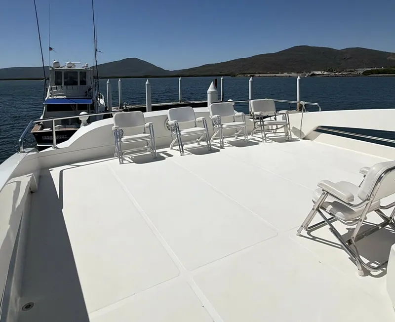 Slide: The Image of Flybridge Foward Deck 2 2018 54' Overblue Power Catamaran For Sale - 6002969