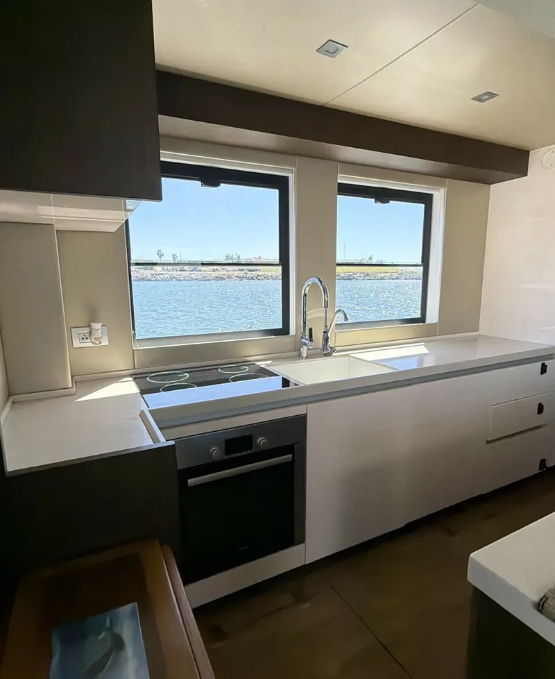 Slide: The Image of Galley 2018 54' Overblue Power Catamaran For Sale - 6002984