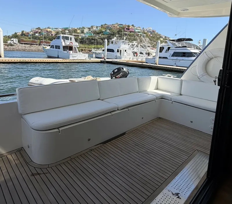 Slide: The Image of Cockpit Seating 2018 54' Overblue Power Catamaran For Sale - 6002989