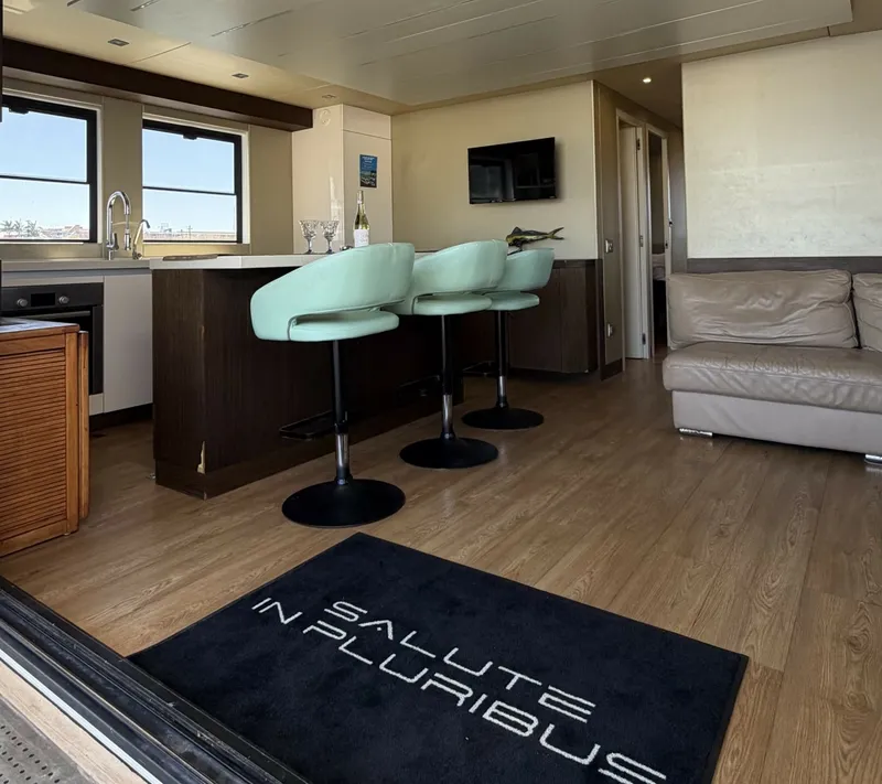 Slide: The Image of Salon Bar 2 2018 54' Overblue Power Catamaran For Sale - 6002999