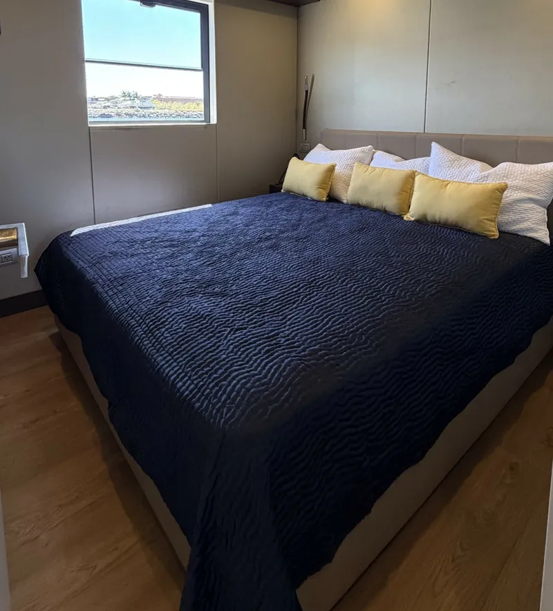 Slide: The Image of Guest Stateroom - Queen 2018 54' Overblue Power Catamaran For Sale - 6003007