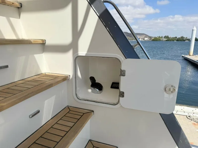 Slide: The Image of Cockpit Control Station 2018 54' Overblue Power Catamaran For Sale - 6004933