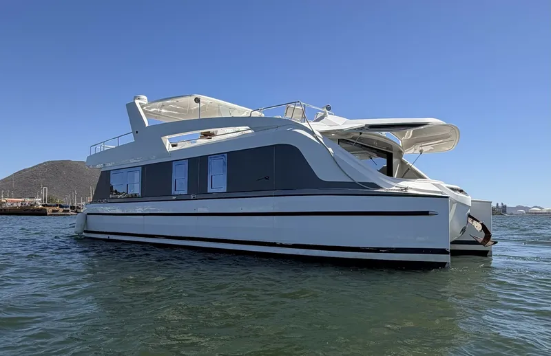 Slide: The Image of Starboard Bow 2018 54' Overblue Power Catamaran For Sale - 6002955