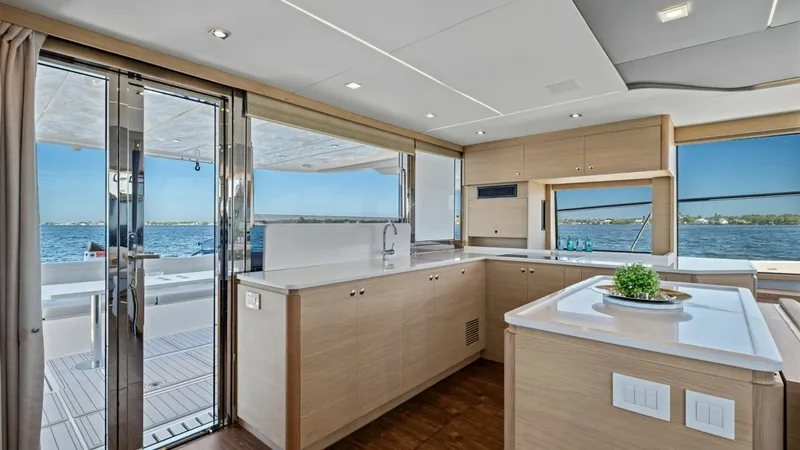 Slide: The Image of 2022 54 Aquila Powercat 'Remarkable I' Salon / Galley - 6613541