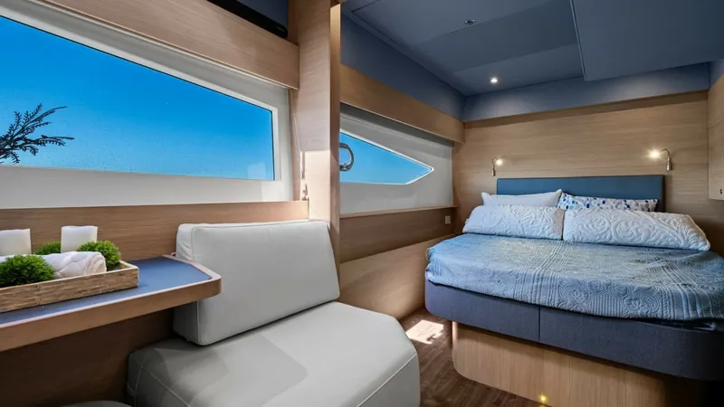 Slide: The Image of 2022 54 Aquila Powercat 'Remarkable I' Guest Stateroom - 6613559