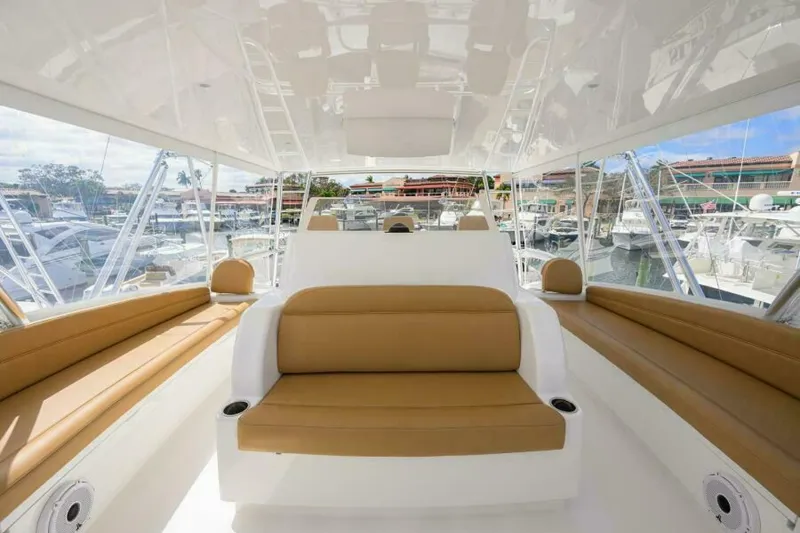 Slide: The Image of Viking 72 TAMI ANN - Flybridge Seating 2021 Viking 72 Convertible TAMI ANN - 6005326