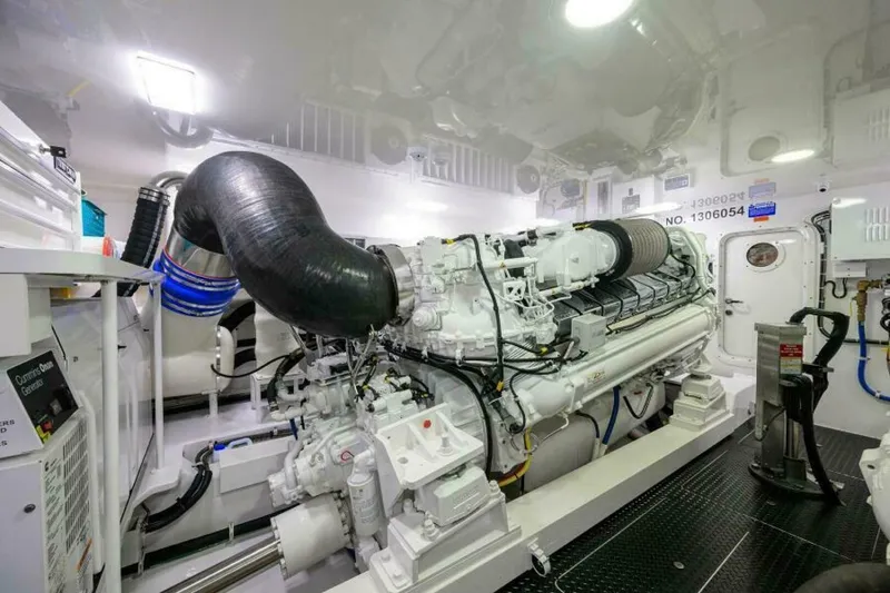 Slide: The Image of Viking 72 TAMI ANN - Engine Room 2021 Viking 72 Convertible TAMI ANN - 6005336
