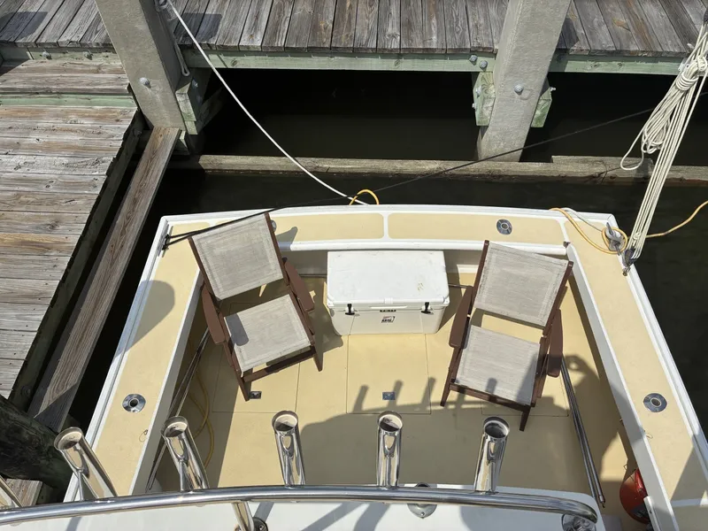 Slide: The Image of 1989 Duffy 35 Flybridge -Cockpit - 6009633