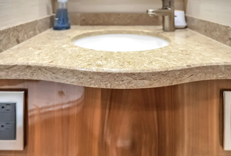 Slide: The Image of 2021 Viking 48 Convertible- MISS TAMMY- Forward Stateroom Head - 6011229