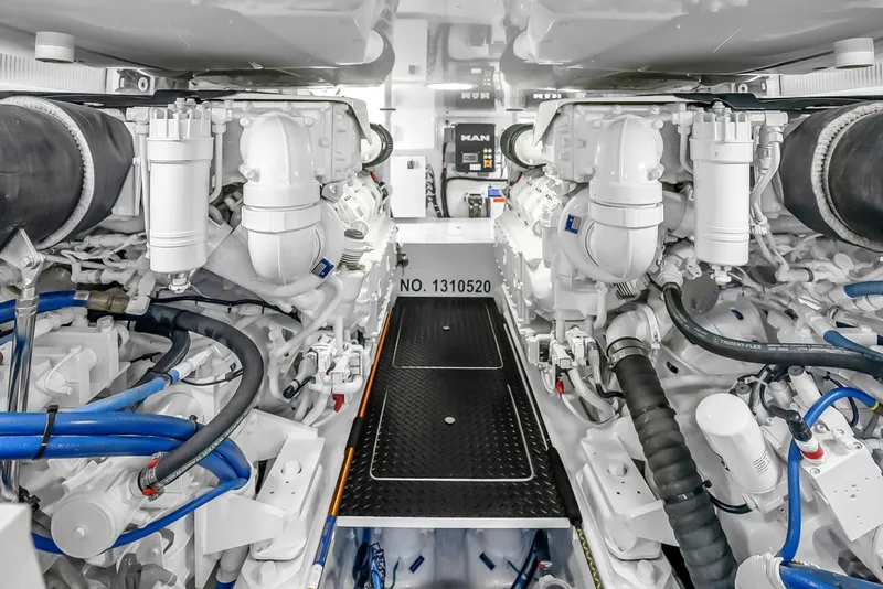 Slide: The Image of 2021 Viking 48 Convertible- MISS TAMMY- Engine Room - 6011178