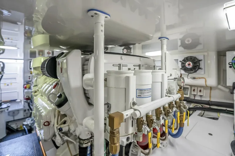 Slide: The Image of 2021 Viking 48 Convertible- MISS TAMMY- Engine Room - 6011180