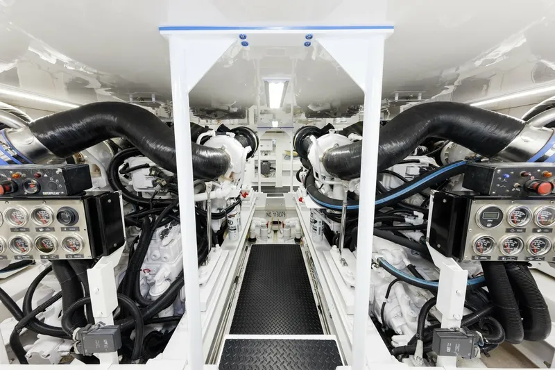 Slide: The Image of Viking 61 YOLO - Engine Room 2005 Viking 61 Convertible YOLO - 7651768