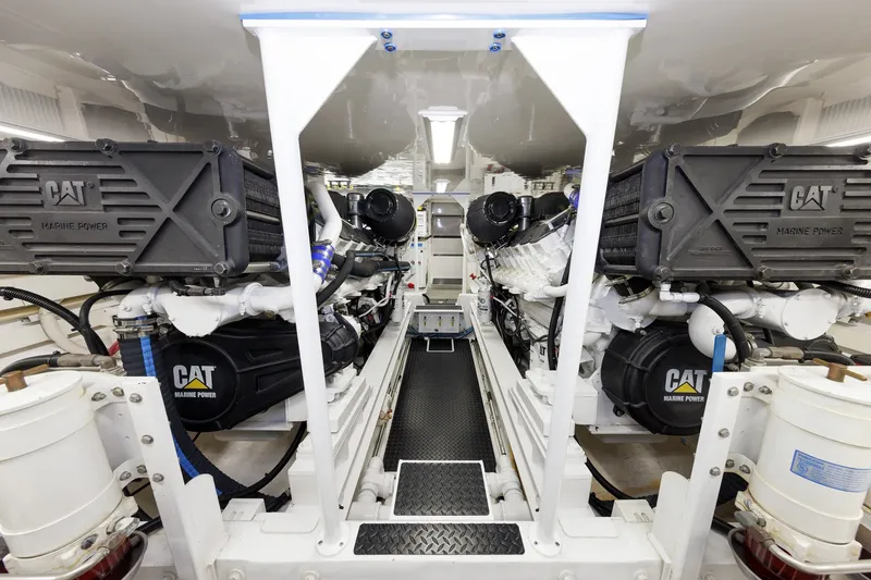 Slide: The Image of Viking 61 YOLO - Engine Room 2005 Viking 61 Convertible YOLO - 6006836