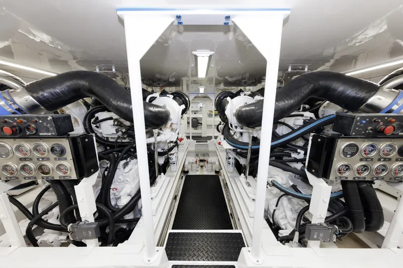 Slide: The Image of Viking 61 YOLO - Engine Room 2005 Viking 61 Convertible YOLO - 6006837