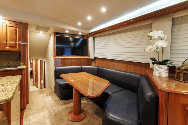 Slide: The Image of Viking 61 YOLO - Dinette 2005 Viking 61 Convertible YOLO - 6006636