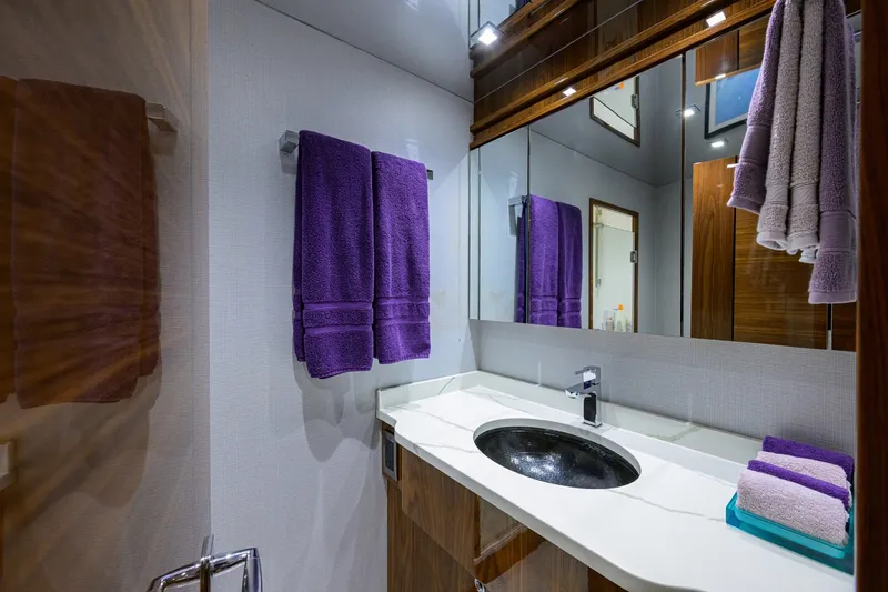 Slide: The Image of Viking 80 MERCEDES - Forward Guest Head 2023 Viking 80 Convertible MERCEDES - 6008693