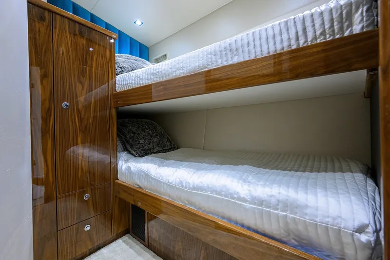 Slide: The Image of Viking 80 MERCEDES - Forward Starboard Guest Stateroom 2023 Viking 80 Convertible MERCEDES - 7658246