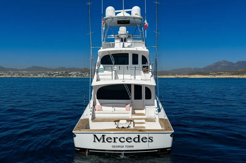 Slide: The Image of Viking 80 MERCEDES - Aft Profile 2023 Viking 80 Convertible MERCEDES - 6008728