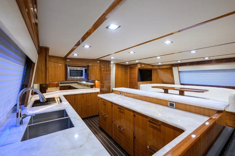 Slide: The Image of Viking 80 MERCEDES - Galley 2023 Viking 80 Convertible MERCEDES - 7658231