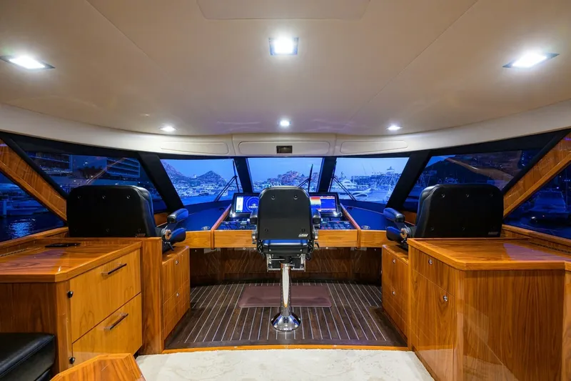 Slide: The Image of Viking 80 MERCEDES - Enclosed Flybridge 2023 Viking 80 Convertible MERCEDES - 7658255