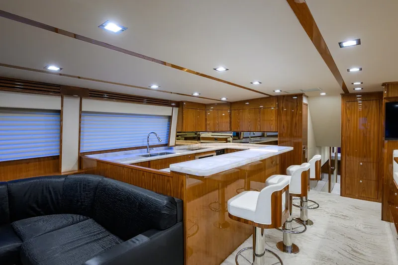 Slide: The Image of Viking 80 MERCEDES - Galley 2023 Viking 80 Convertible MERCEDES - 7658229