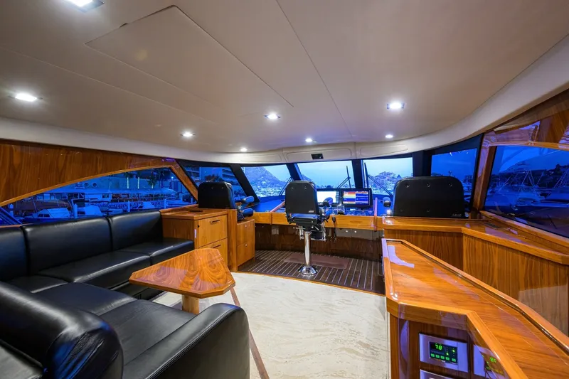 Slide: The Image of Viking 80 MERCEDES - Enclosed Flybridge 2023 Viking 80 Convertible MERCEDES - 7658253