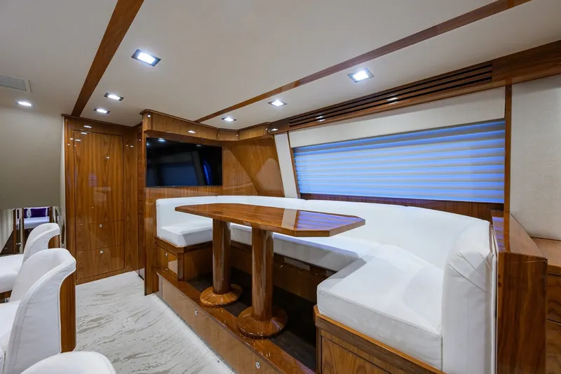 Slide: The Image of Viking 80 MERCEDES - Dinette 2023 Viking 80 Convertible MERCEDES - 7658228