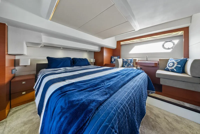 Slide: The Image of 2015 Prestige 550 'Legacy' Master Stateroom - 6008780