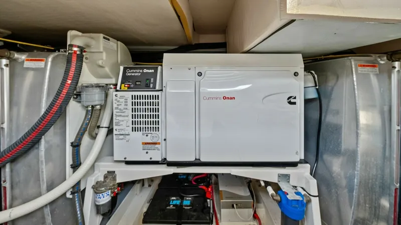 Slide: The Image of 2015 Prestige 550 'Legacy' Engine Room - 6613513