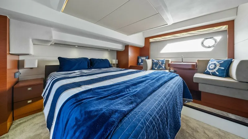 Slide: The Image of 2015 Prestige 550 'Legacy' Master Stateroom - 6613451