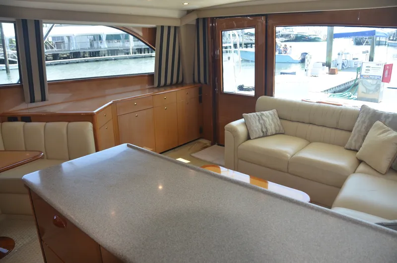 Slide: The Image of Viking 52 LET IT RAIN - Salon/Galley 2003 Viking 52 
LET IT RAIN - 6009179