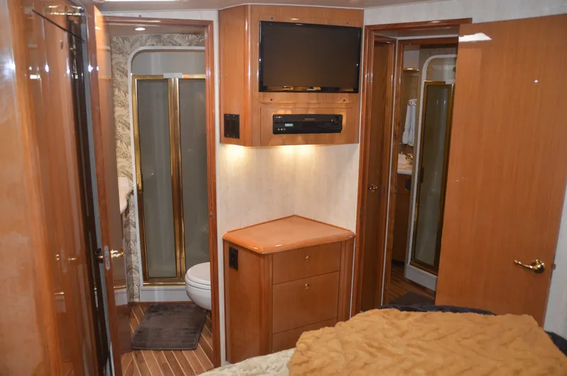 Slide: The Image of Viking 52 LET IT RAIN - Master Stateroom 2003 Viking 52 
LET IT RAIN - 6009184